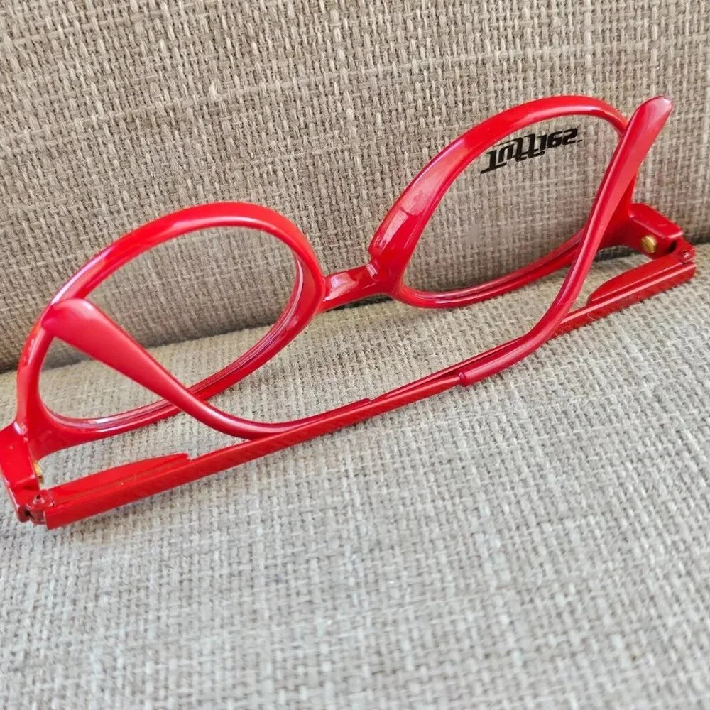 Tuffies Kids Eyeglasses Frame Red Glasses 41[]15 120 Made in Italy New